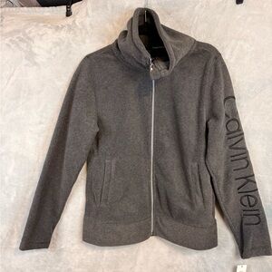 Calvin Klein Women's Charcoal Bomber Jacket